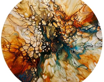 Adriana Naylor “KALEIDOSCOPE" Acrylic on Canvas - 12" x 12"