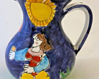 Vintage Macy’s Co. The Cellar Exclusive Hand Painted Vase