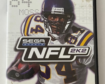 NFL 2K2 (Sony PlayStation 2, 2001) - CIB