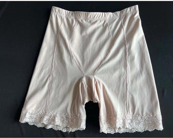 Vintage Vanity Fair Långa Beiga Shaper Gördel - Storlek L