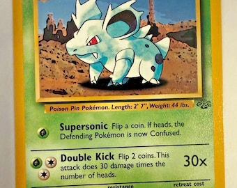 Nidorina 1st Edition Jungle 40/64 WotC Vintage Pokemon TCG NM
