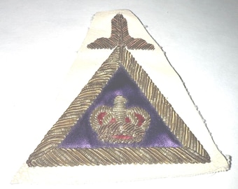 Masonic Templar Lodge Ceremonial Scottish Rite Apron Patch EXTREMELY RARE