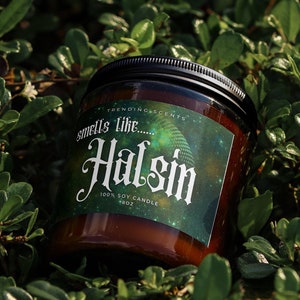Smells Like Halsin BG3 Inspired Candle | Nerdy Video Gamer Gift | Novelty Gift | Gift for Her Him | Gamer Girl Gift | BG3 Fan