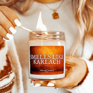 Smells Like Karlach BG3 Inspired Candle | Nerdy Video Gamer Gift | Novelty Gift | Gift for Her Him | Gamer Girl Gift | BG3 Fan