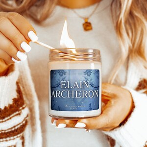 Elain ACOTAR Inspired Candle | Soy Wax Candle | Gift Candles | Bookish Candles | Gift for Her | Birthday Gift Idea | Book Lover Gift