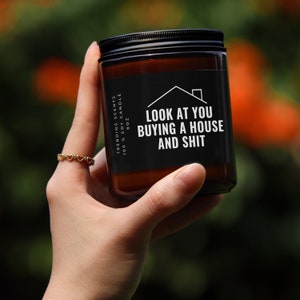 New Home Candle | Soy Wax Candle | Gift Candle | Funny Candles | Soy Wax | Quote Candle | Handmade Candle | House Warming Gift