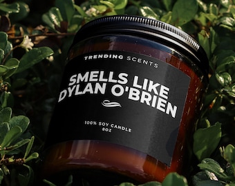 Smells Like Dylan O'Brien Celebrity Inspired Candle | Soy Wax Candle | Gift Candle | Smells Like Candle | Gift For Her | Fan Gift