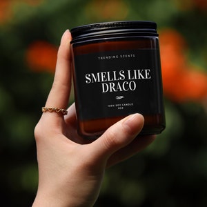 Smells Like Draco Candle | Soy Wax Candle | Gift Candle | Funny Candles | Decor Candles | Soy Wax | Quote Candle | Handmade Candle