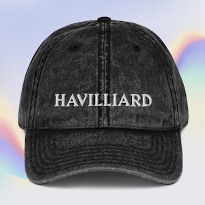 Geborduurde Dorian Havilliard TOG geïnspireerde hoed/baseballpet | Bookish + SJM geïnspireerde merchandise | Booktok-favorieten | Cadeau voor boekenliefhebber