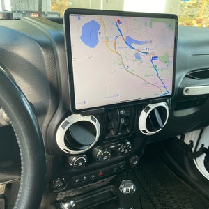 iPad, Phone, and Tablet Mount for Jeep Wrangler JK 2011-2018