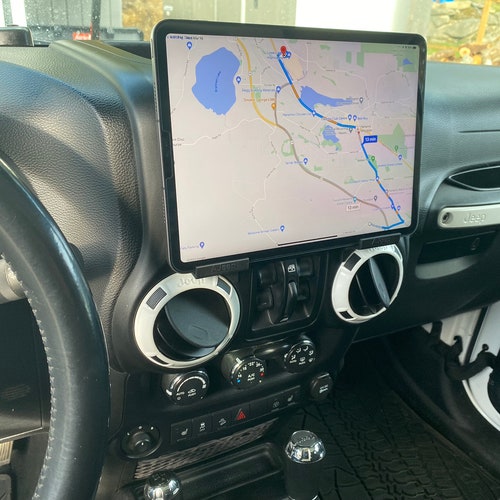 JEEP JKラングラー Wrangler ナビ　ipad Ipad, Phone, and Tablet Mount for Jeep Wrangler JK 2011-2018 - Etsy
