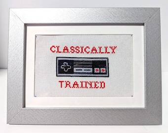 Classically Trained Cross-stitch Pattern