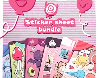 CRAZY sticker sheet BUNDLE and SAViNGS!!!