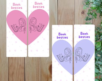 Bookmark: Book lover gift, Bookish accessory, Friendship page holder