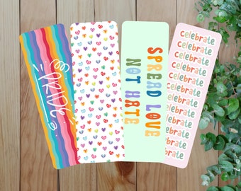 Bookmark: Book lover Gift, LGBTQ+ Pride, Bookish accessories