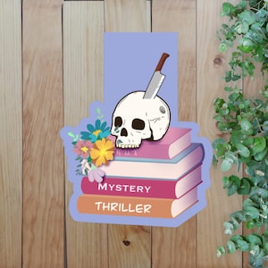 Thriller Book Club Magnetic Bookmark: Holographic Page Holder