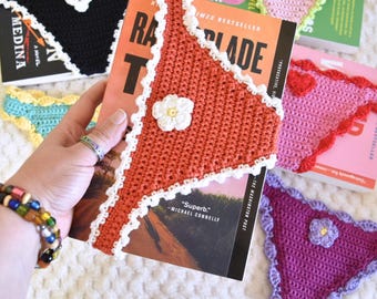 Crochet Paperback Bookmark | Funny Thong bookmark | Silky Soft Yarn, Book Lover Gift