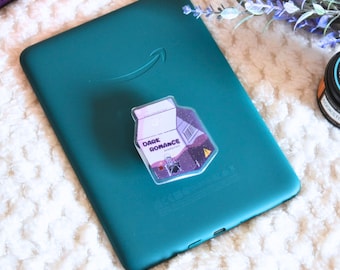 Dark Romance Kindle Grip, Kindle Holder, E-reader Accessory