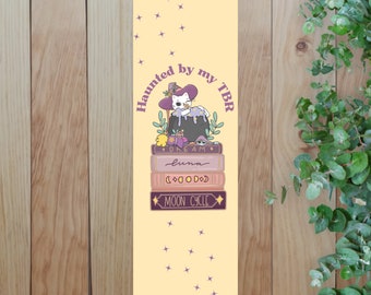 Bookmark: Halloween, Book lover gift, Bookish accessory, Page holder