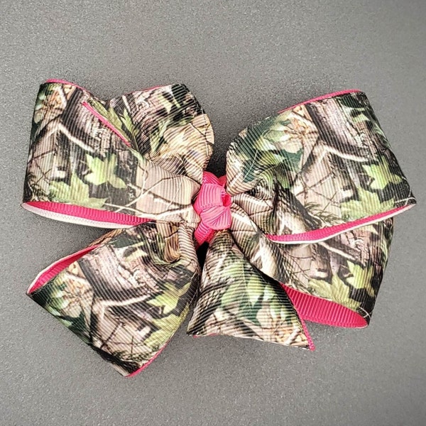 Camouflage Hair Clip Etsy