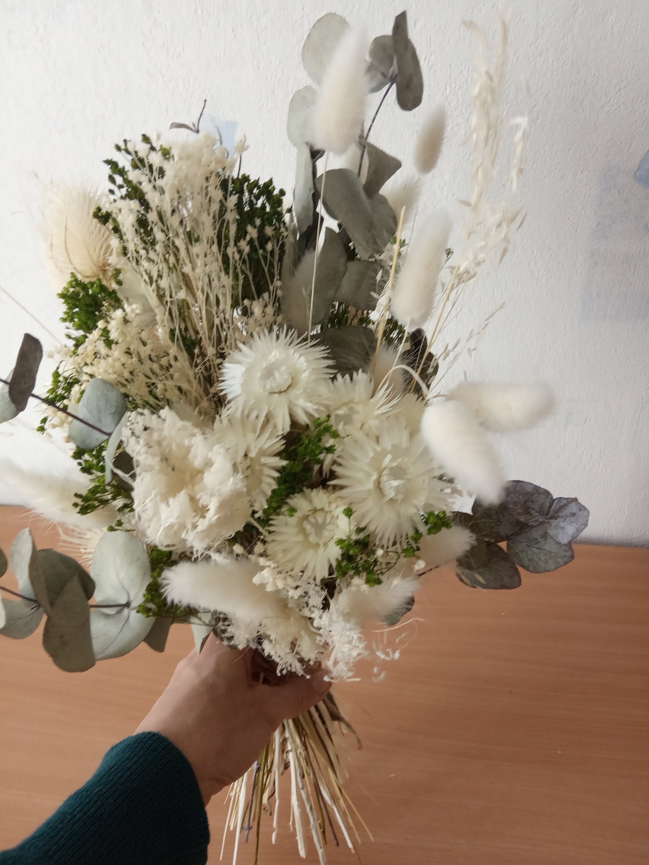 Bouquet de Mariée en Fleurs Séchées