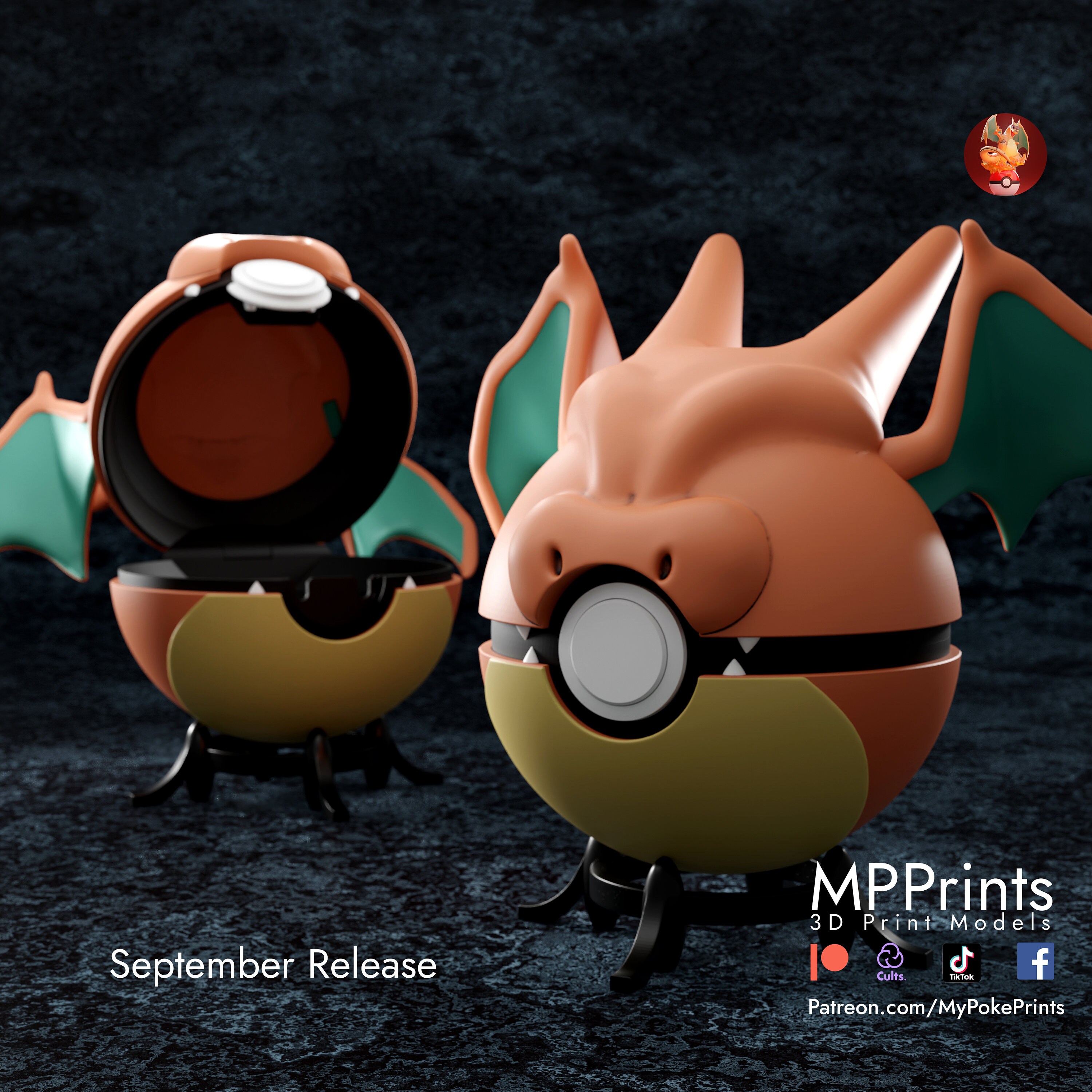 STL file POKEMON ZAPDOS - ARTICUNO - MOLTRES 🐉・Model to download and 3D  print・Cults