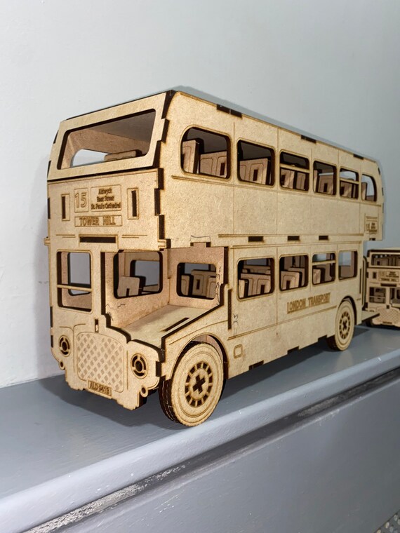 Large double best sale decker bus toy