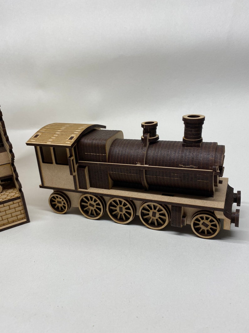 Book nook platform 9, Wizards express, laser cut Kit, gift for any occasion image 5
