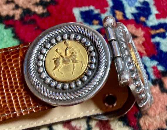 Vintage Brighton Museum Collection Leather Belt - Etsy display picture 1