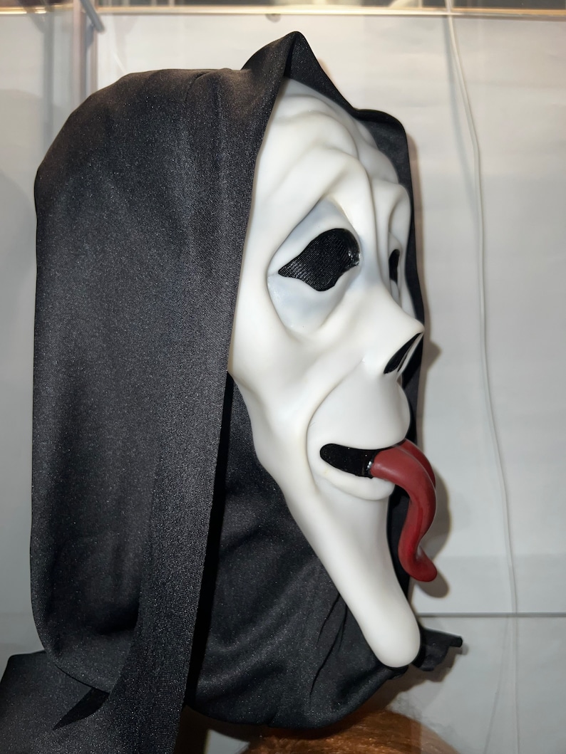 Scream Ghostface Scary Movie Wazzup Spoof Replica Mask With Etsy