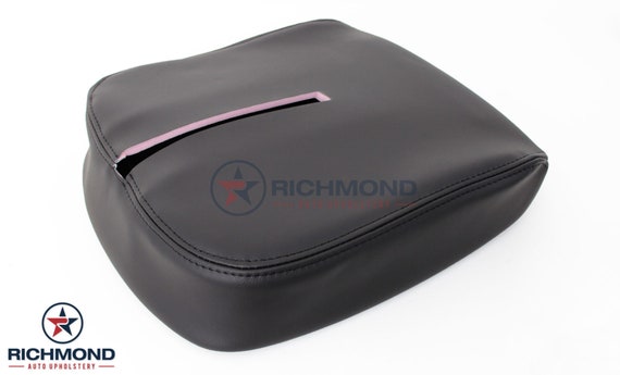 thumbnail interactive-video image 1 of Center Console Cover For 2007-2014 Chevy Silverado – Ebony Black Vinyl, Bucket Seats 1 of 5
