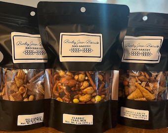 Baked Snack Mixes