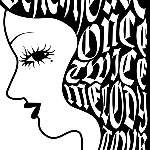 BEACH HOUSE Once Twice Melody Poster Digital Download - alternate colors