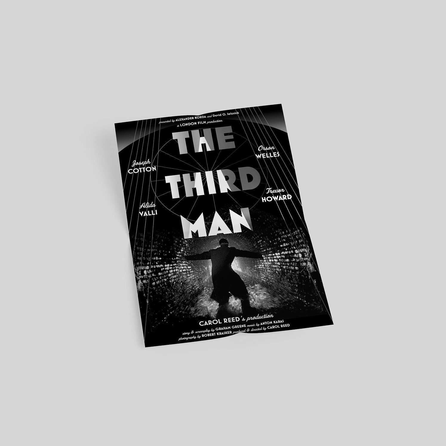第三の男 デジタルダウンロード ポスター フィルム ノワール