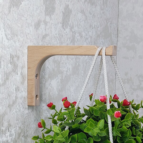 Wall Mount Plant Hanger Etsy