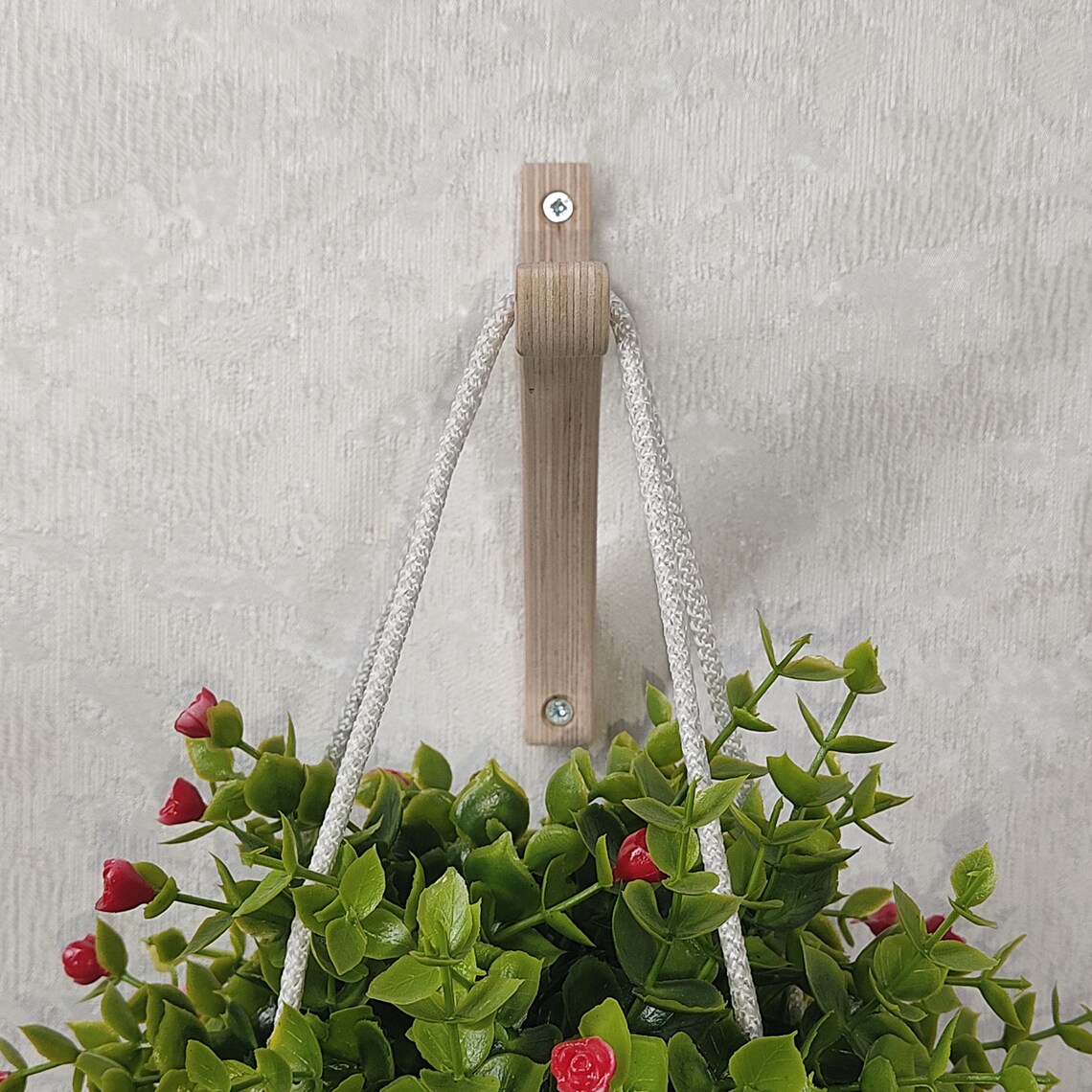 Modern Plant Hook. Wood Wall Plant Hook. Wood Plant Hanger. Etsy