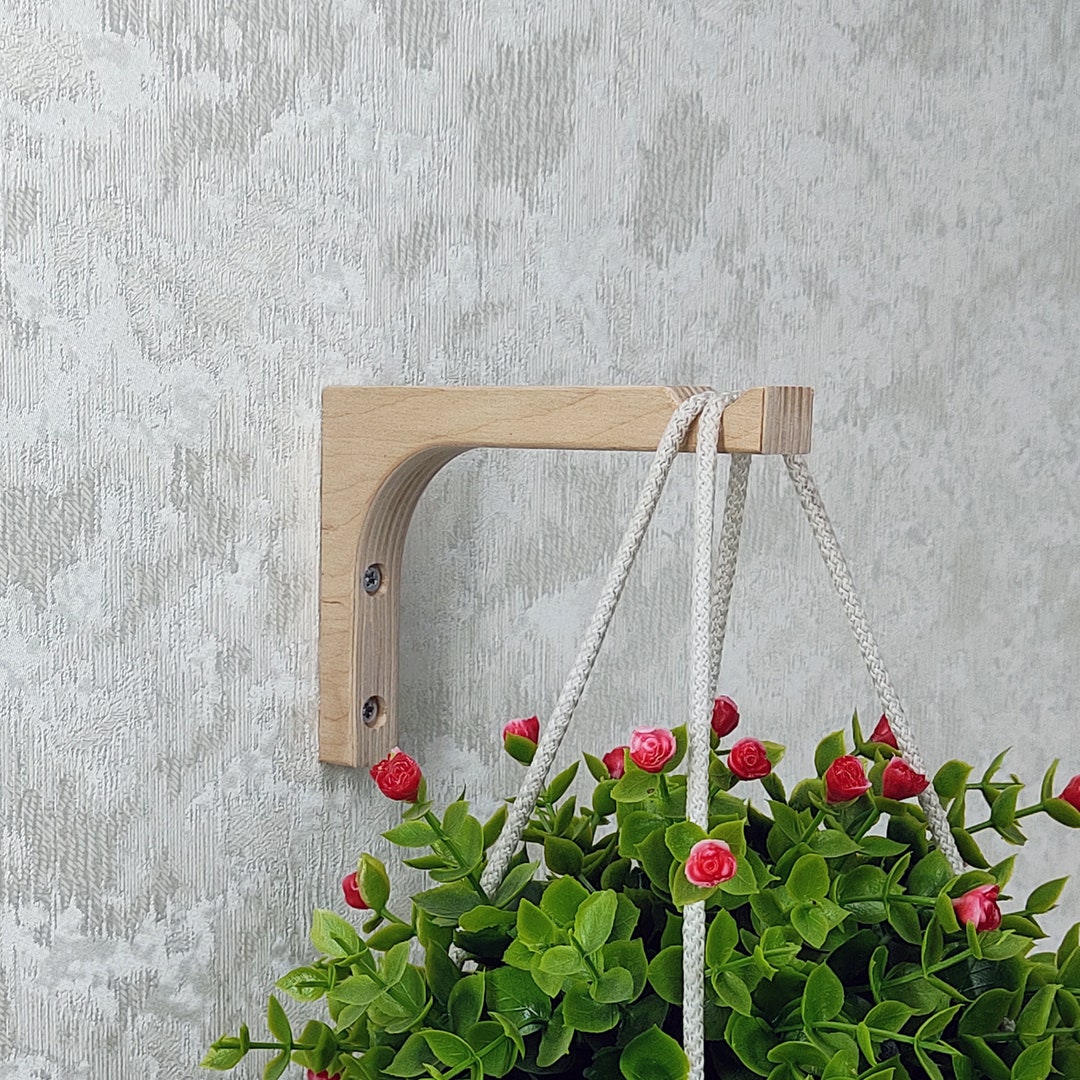 Plant Holder Bracket. Plant Hanger Hook. Hanging Plant Hook. Etsy
