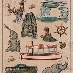 The 8th Wonder of the World - Jungle Cruise Inspired Art Print