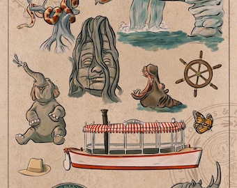 世界第8の不思議 - ジャングルクルーズにインスパイアされたアート