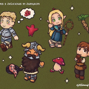 MyDungeon - Vinyl Sticker Sheet