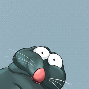 Remy Gag Meme - Art Print