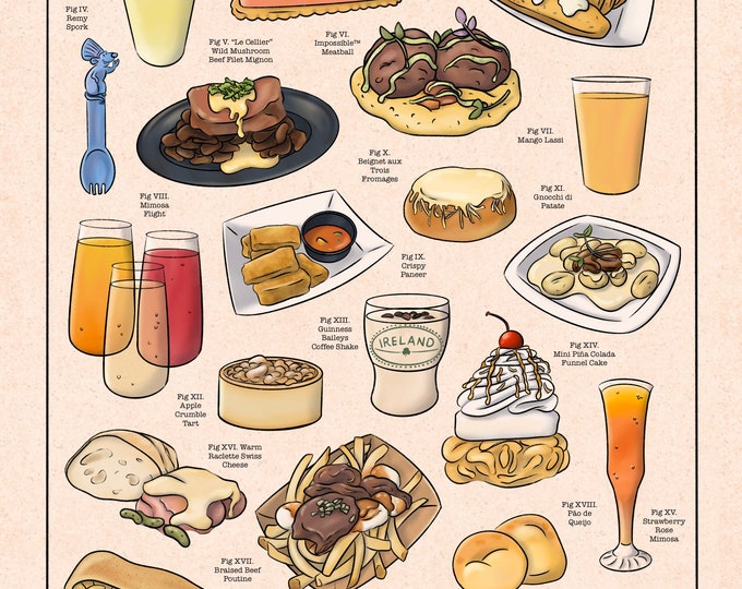 EPCOT International Food &amp; Wine Festival Treats Theme Parks Inspired ...