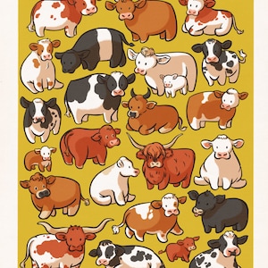 Cows - Art Print