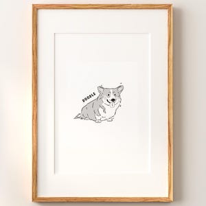 Funny animal art Gift for couple Wall art print Playful art print, Digital Wall Art, Printable Gift, Gift for her
