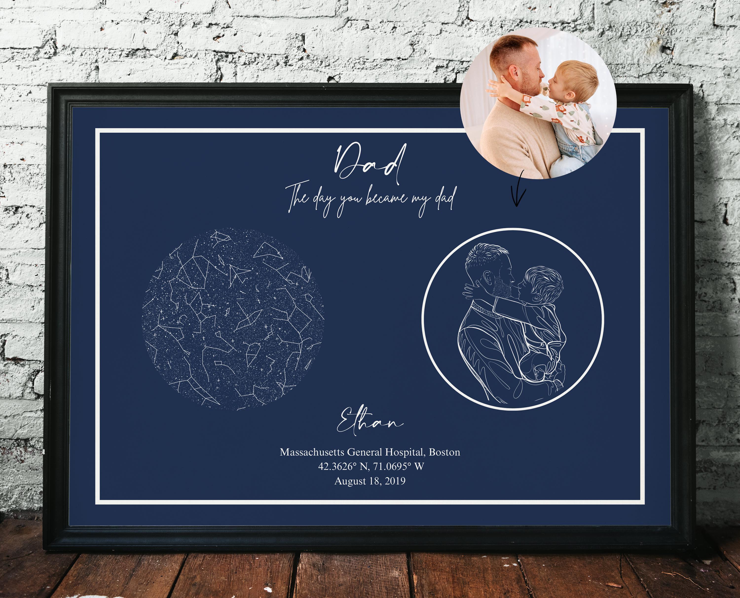 Regalo Suocera Compleanno Lampada Personalizzata Regalo Per Papà - Idee Regalo Per La Festa Foto Personalizzata Idea Regalo - Foto 2