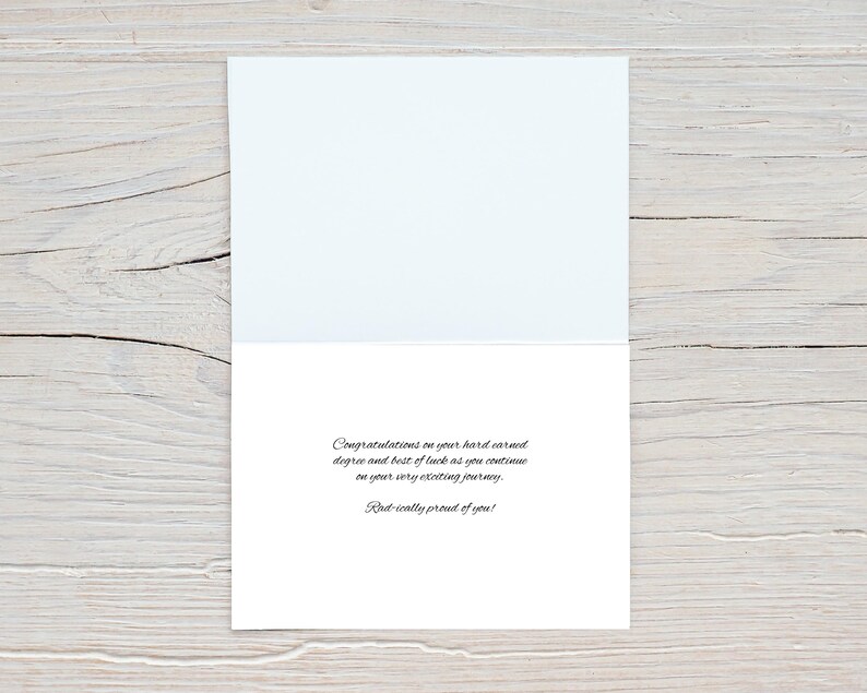 Radiation Graduation Card, Rad Tech, Congrats - Etsy