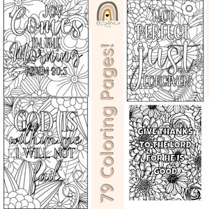 79 Bible Quote Coloring Pages