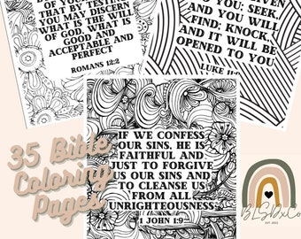 35 Bible Coloring Pages