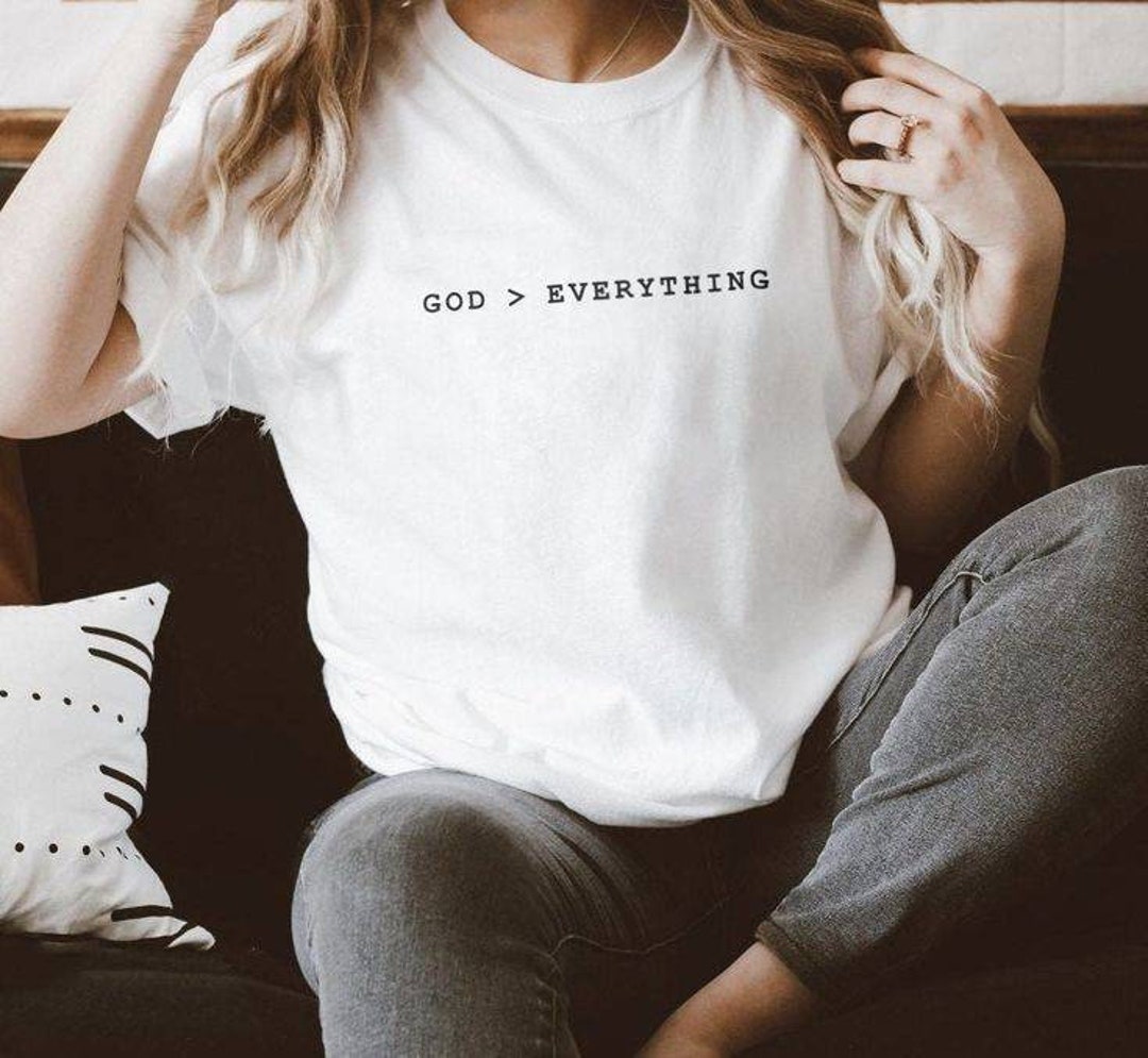 God is Greater Than the Highs and Lows T-shirt Religious - Etsy