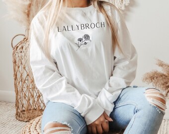Lallybroch Long Sleeve Shirt, Outlander Inspired, Bookish Tee